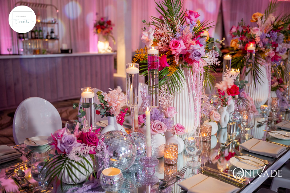 Coachella-themed event design