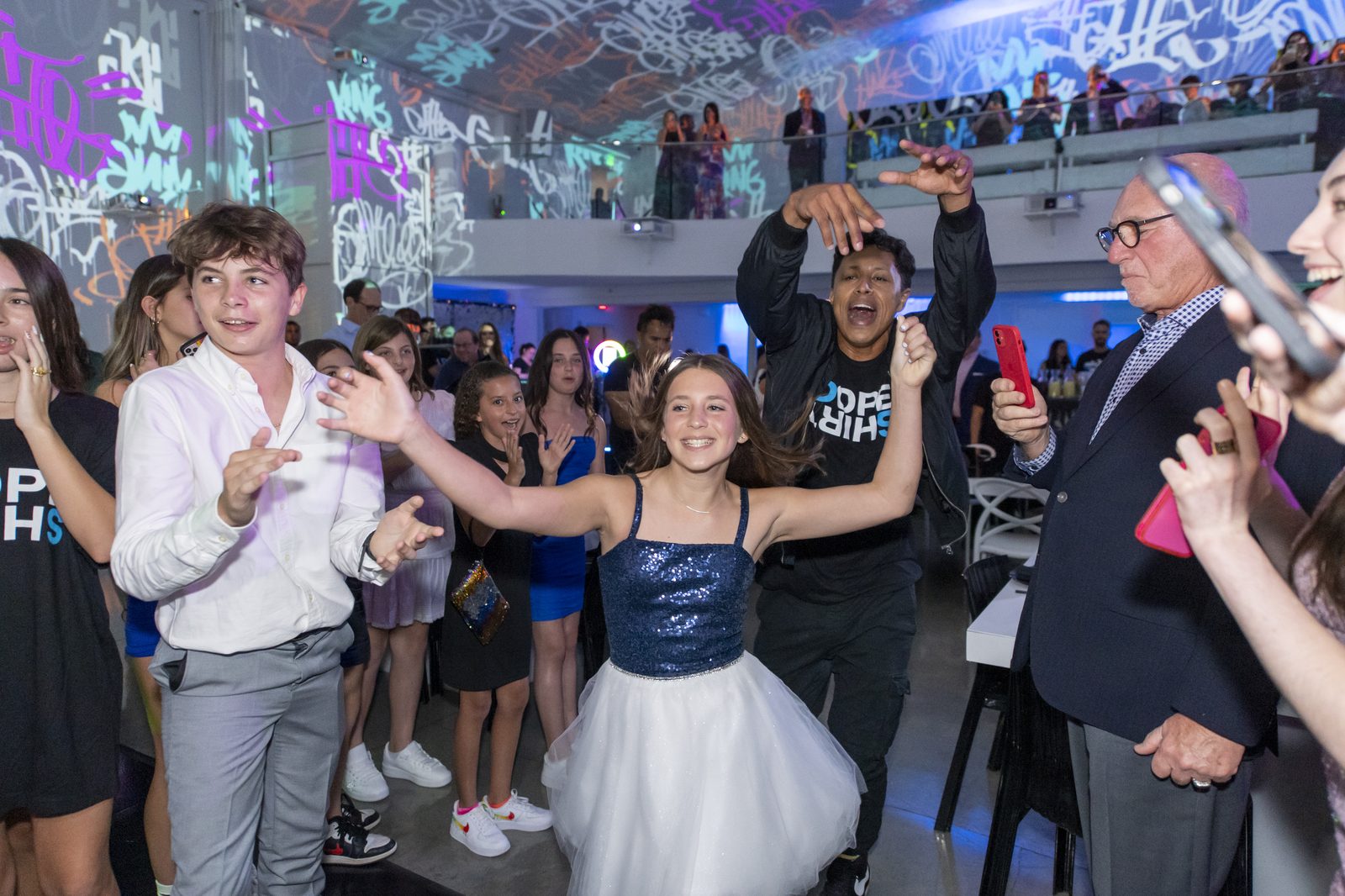 Dean's celebration at Temple House